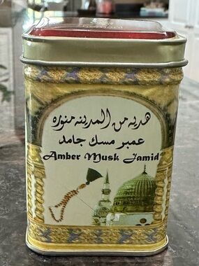 Hermani Amber Musk Jamid Fragrance-solid perfume bar